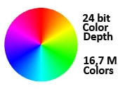 Color depth icon